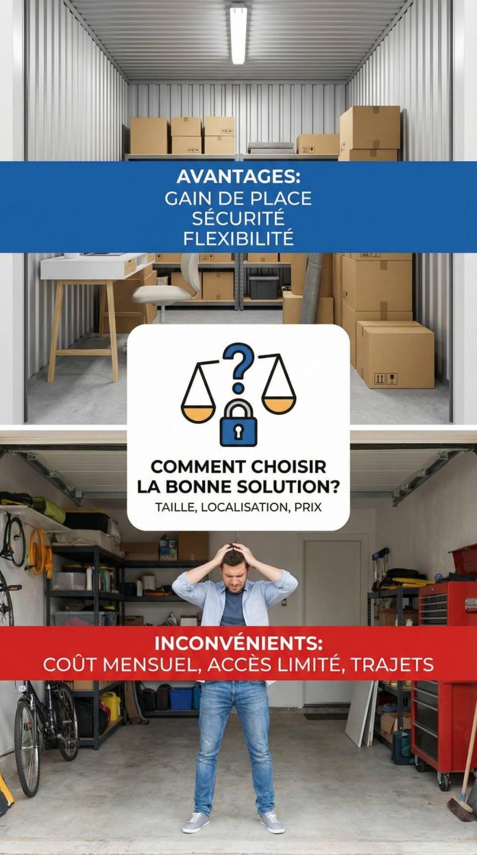 Le self stockage avantages et inconvenients : comment choisir la bonne solution Le self stockage avantages et inconvenients : comment choisir la bonne solution
